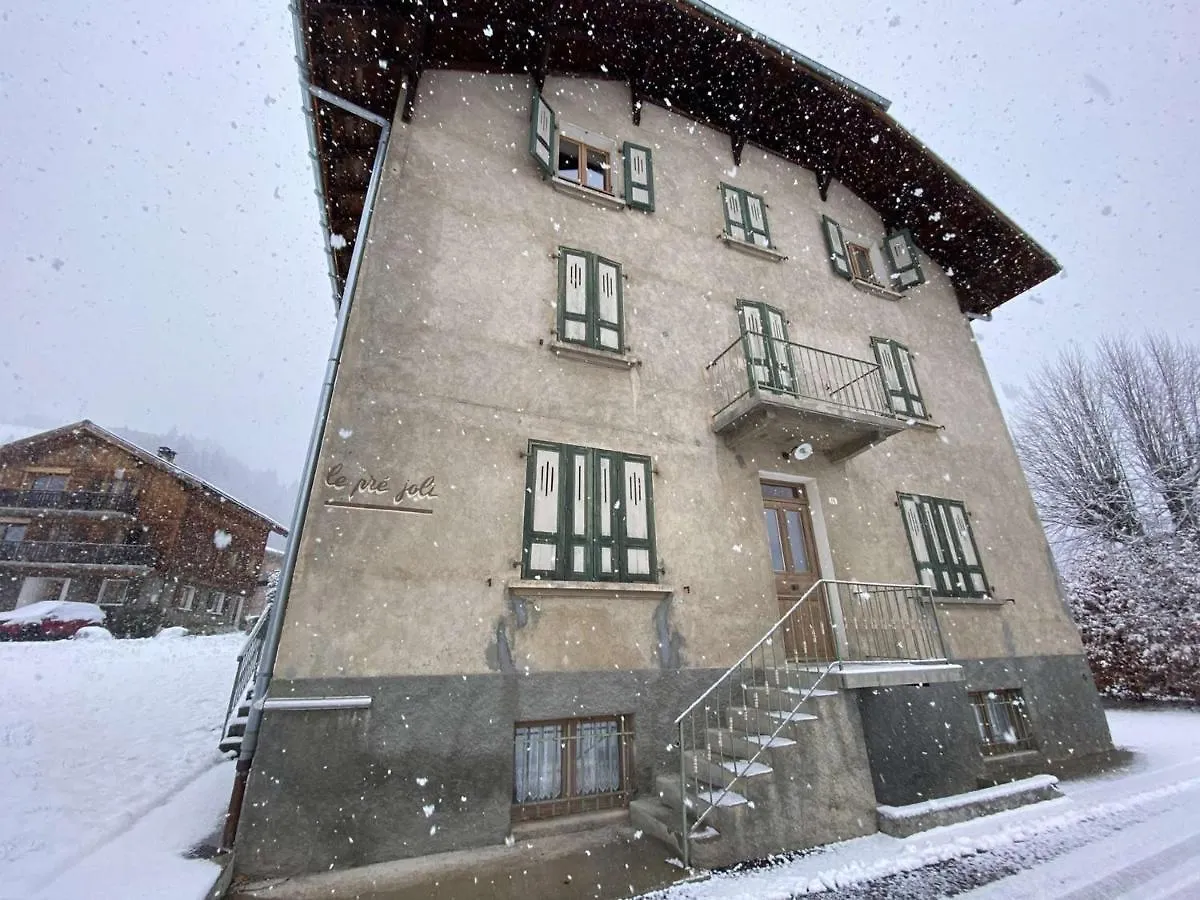 Appartement Cosy A Praz-Sur-Arly, Proche Pistes De Ski, Centre, Parking, 2 Etoiles, Pour 4 Pers. - Fr-1-603-6 Apartment Praz-sur-Arly